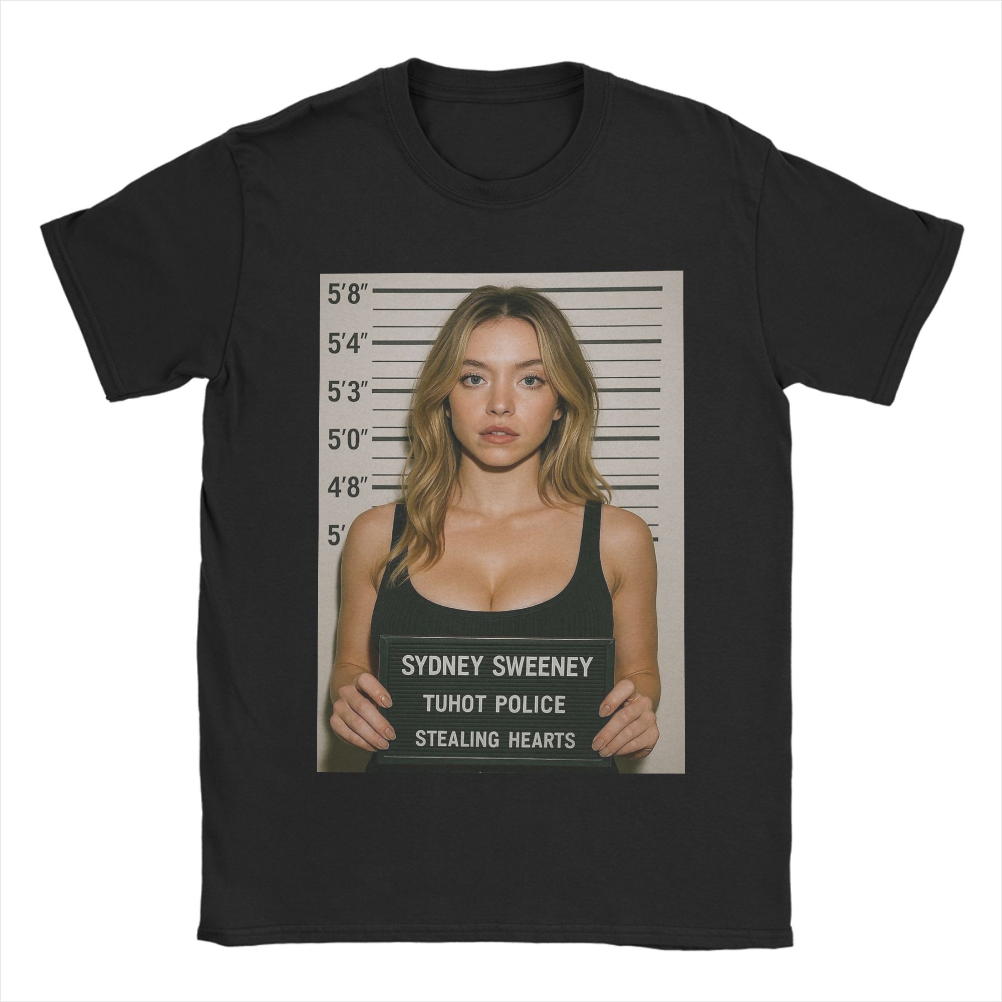Sydney Sweeney Unisex T Shirts Vintage Tee Shirt Short Sleeve Round Neck TShirts Cotton Original Clothing 4XL
Sydney Sweeney Unisex T Shirts Vintage Tee Shirt Short Sleeve Round Neck TShirts Cotton Original Clothing 4XL