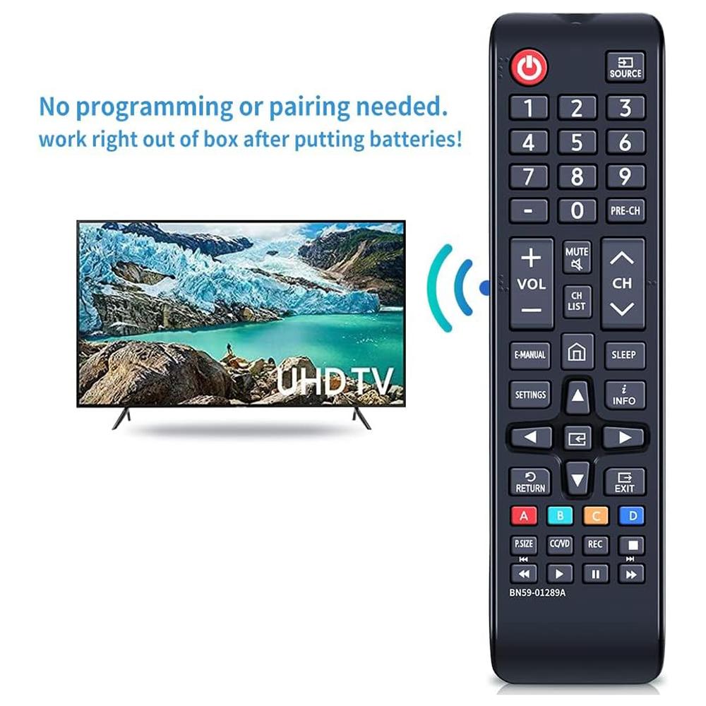 BN59-01289A For Samsung TV Remote Control Replacement Battery Operated Ergonomic Wireless Controller A
BN59-01289A For Samsung TV Remote Control Replacement Battery Operated Ergonomic Wireless Controller A