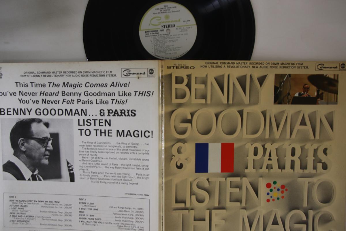 LP Record BENNY GOODMAN - Benny Goodman.. & Paris - Listen To RS921S COMMAND 1967 US Jazz Used
LP Record BENNY GOODMAN - Benny Goodman.. & Paris - Listen To RS921S COMMAND 1967 US Jazz Used