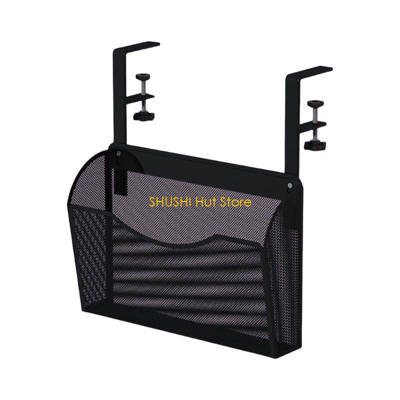 Multipurpose Desk Under Hanging Storage Basket with Divider for Office Homes D57B rectangle чорний
Multipurpose Desk Under Hanging Storage Basket with Divider for Office Homes D57B rectangle чорний