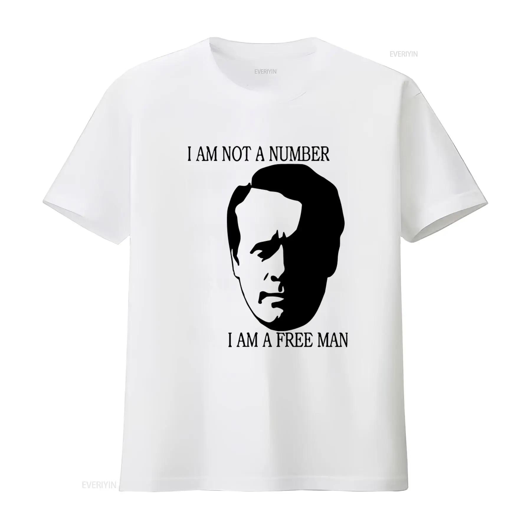 Prisoner T Shirt Retro 60 s I Am Not A Number Free Man Print vintage Washed Breathable fashion designer clothes Stretched 5XL різнокольоровий
Prisoner T Shirt Retro 60 s I Am Not A Number Free Man Print vintage Washed Breathable fashion designer clothes Stretched 5XL різнокольоровий