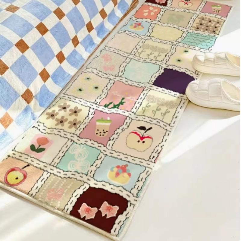 VIKAMA Cute Girly Shag Rugs - Cartoon Patchwork Checkered Carpet for Live Room Decor,Ultra Soft Plush Area Rug for Girl Bedroom 40X120CM(1.3X3.9FT
VIKAMA Cute Girly Shag Rugs - Cartoon Patchwork Checkered Carpet for Live Room Decor,Ultra Soft Plush Area Rug for Girl Bedroom 40X120CM(1.3X3.9FT