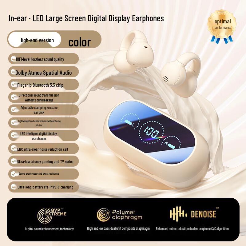 Byarms M59 Open-Ear Wireless Bone Conduction Concept Headphones
Byarms M59 Open-Ear Wireless Bone Conduction Concept Headphones