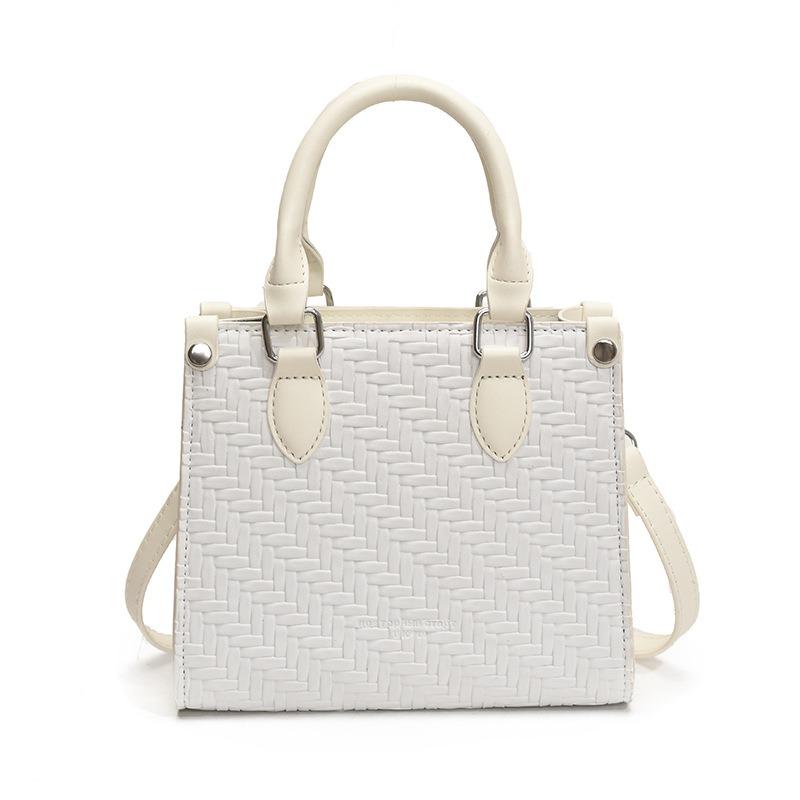 Summer new fashion woven pattern large-capacity tote bag commuter women s bag trendy portable shoulder bag one size fits all білий
Summer new fashion woven pattern large-capacity tote bag commuter women s bag trendy portable shoulder bag one size fits all білий