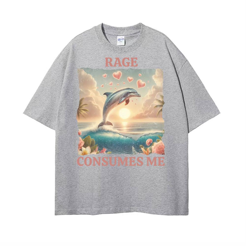 Rage Consumes Me Funny Animal Graphic Tshirt Unisexs Clothing Harajuku Fashion Classic T Shirt High Quality Loose Cotton T Shirts 4XL
Rage Consumes Me Funny Animal Graphic Tshirt Unisexs Clothing Harajuku Fashion Classic T Shirt High Quality Loose Cotton T Shirts 4XL