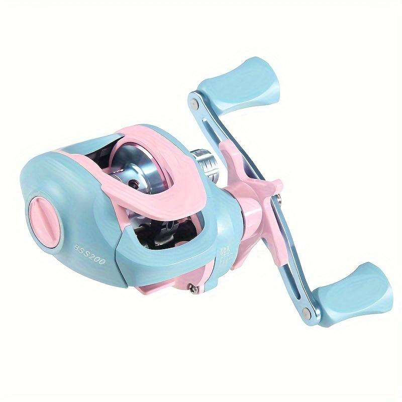 Portable Fishing Reel Shallow Line Cup Baitcasting Reel Lure Fishing Reel Long Casting Sea Fishing Reel High Speed 7.2:1 Ratio 6KG Drag Power 3+1BB Left hand S spool
Portable Fishing Reel Shallow Line Cup Baitcasting Reel Lure Fishing Reel Long Casting Sea Fishing Reel High Speed 7.2:1 Ratio 6KG Drag Power 3+1BB Left hand S spool