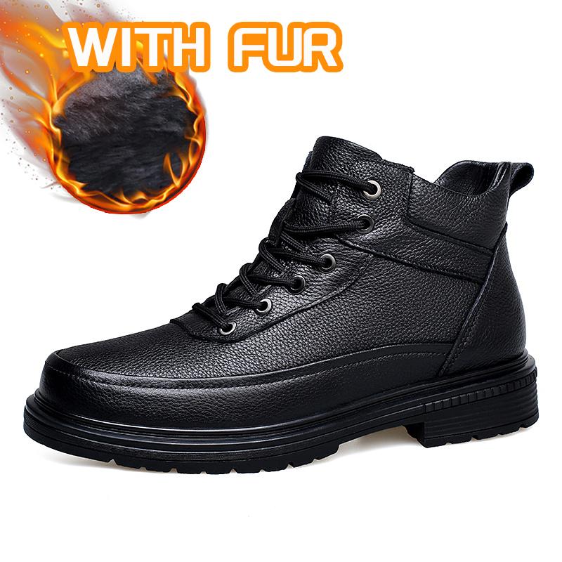 Fashion Fashion Autumn Winter Basic Boots Hot Sale Men Genuine Leather High Top Shoes High Quality Ankle Boots Men Warm Plush Fur Botas 38
Fashion Fashion Autumn Winter Basic Boots Hot Sale Men Genuine Leather High Top Shoes High Quality Ankle Boots Men Warm Plush Fur Botas 38