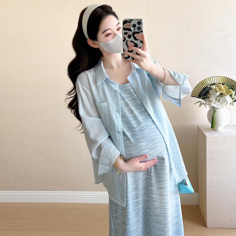 Maternity Tie-Dye Tank Dress & Sun Protection Shirt Set - 2026 Summer Collection Extra Large
Maternity Tie-Dye Tank Dress & Sun Protection Shirt Set - 2026 Summer Collection Extra Large