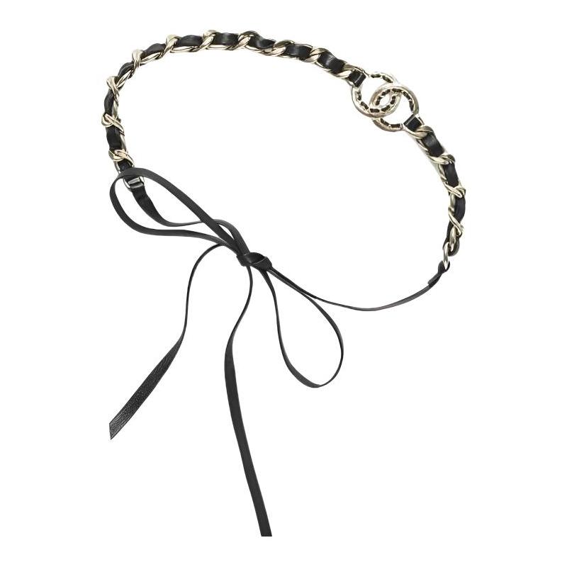 CHANEL trend metal lambskin waist chain women s black чорний
CHANEL trend metal lambskin waist chain women s black чорний