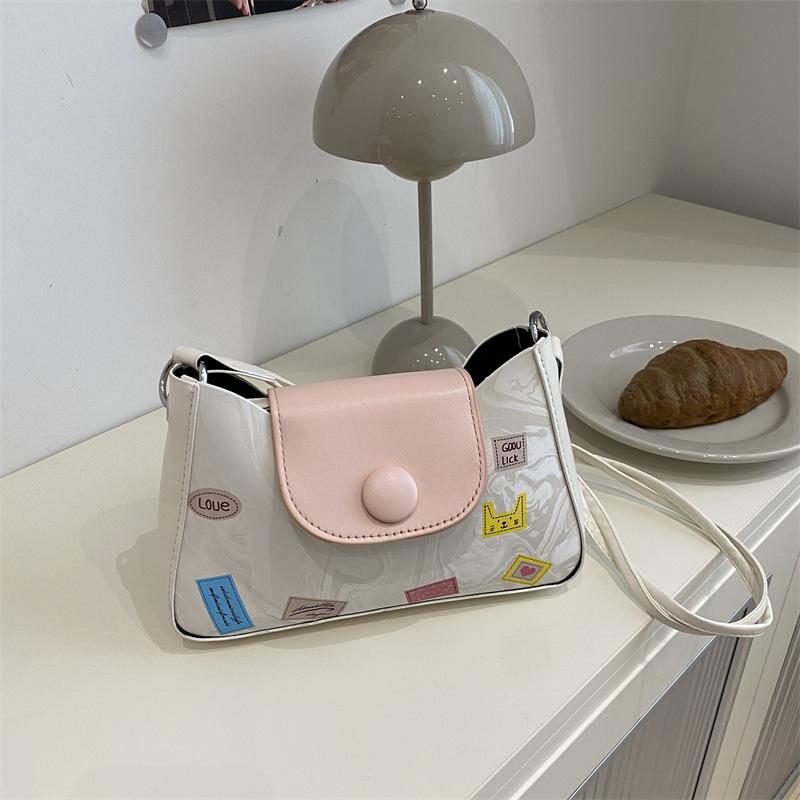 Personality versatile large-capacity college student class shoulder bag women s casual fashion contrasting color niche design messenger bag розовый
Personality versatile large-capacity college student class shoulder bag women s casual fashion contrasting color niche design messenger bag розовый