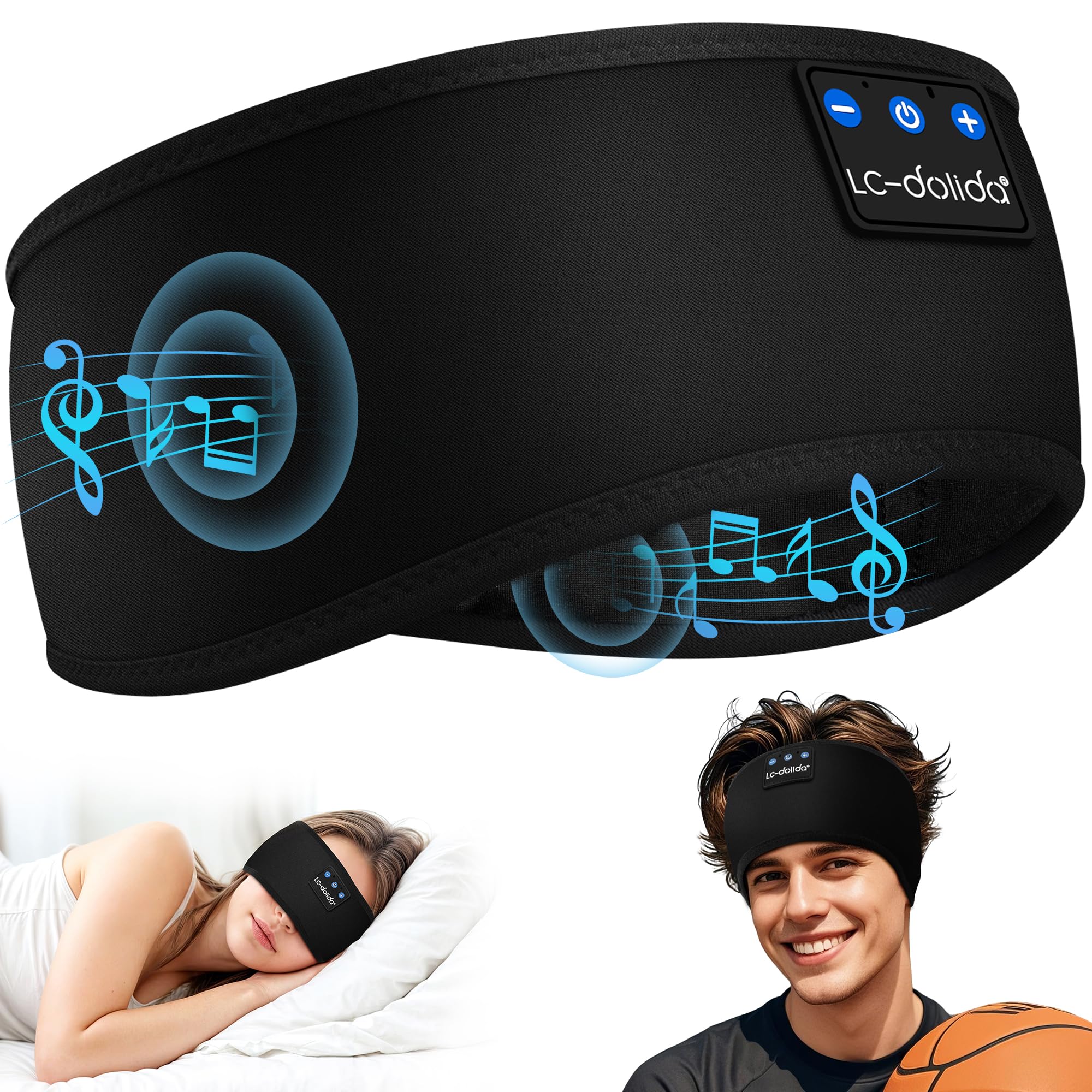 Навушники-обруч для Bluetooth бездротових навушників для Hi-Fi звукоізоляції Сумісні з iPhone Сертифіковані Технічні для сну Підходять для та Чорні чорний
Навушники-обруч для Bluetooth бездротових навушників для Hi-Fi звукоізоляції Сумісні з iPhone Сертифіковані Технічні для сну Підходять для та Чорні чорний