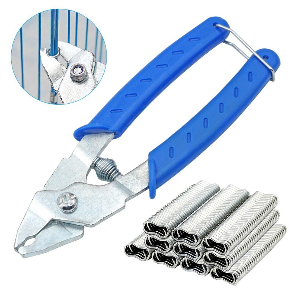 Convenient and Fast Hog Ring Plier Tool Ploutry Cage Pliers Fastening Poultry Cage 1 Set
Convenient and Fast Hog Ring Plier Tool Ploutry Cage Pliers Fastening Poultry Cage 1 Set