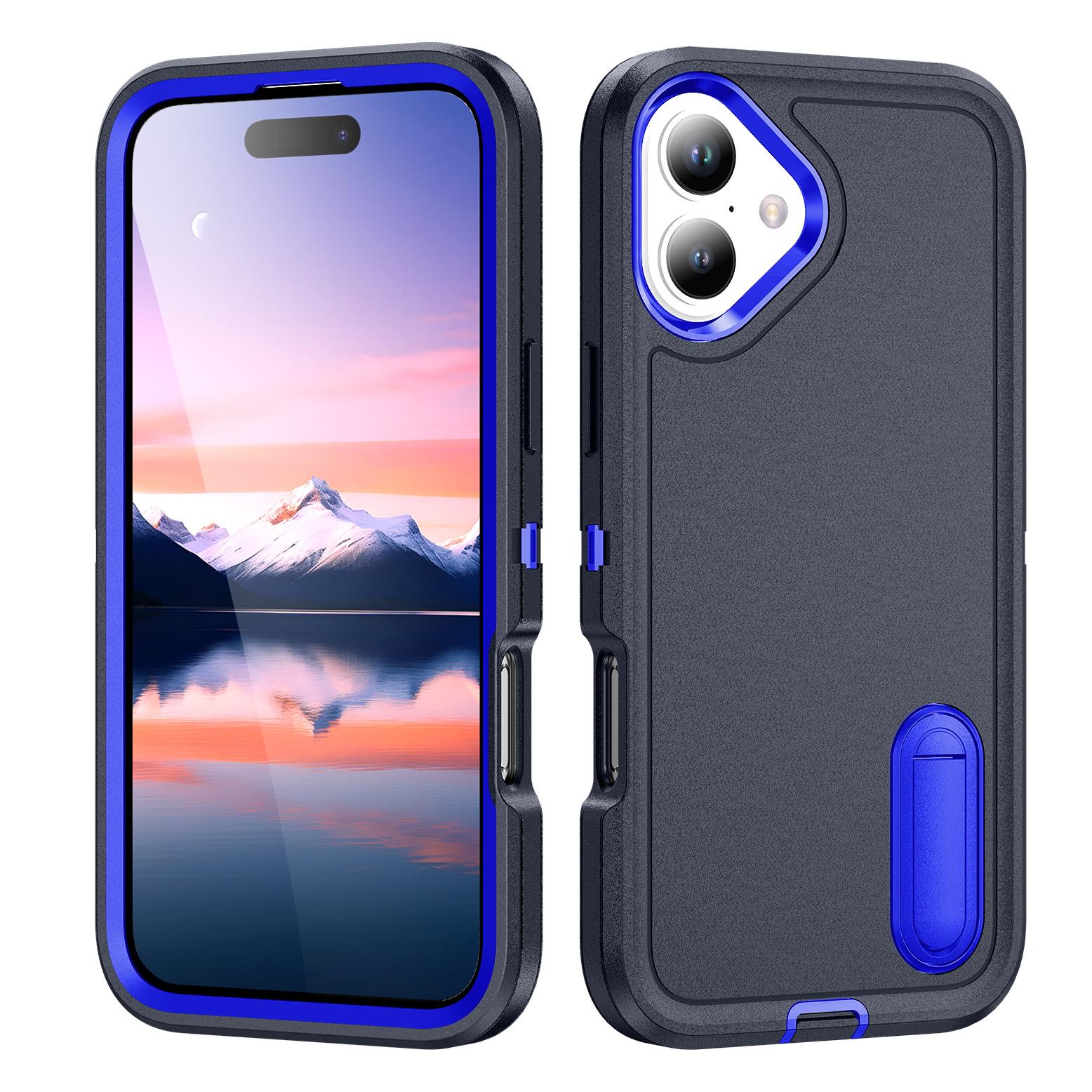 For iPhone 17 Case Case Kickstand Phone Cover PC + Silicone + EVA 3-in-1 Design G
For iPhone 17 Case Case Kickstand Phone Cover PC + Silicone + EVA 3-in-1 Design G