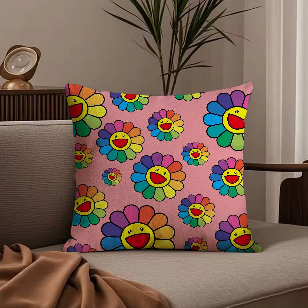 colorful T-Takashi M-Murakami-s Pillow Case Anti-dustmite Pillowcase Invisible zipper silky short plush Sofa cushion cover 30X30cm
colorful T-Takashi M-Murakami-s Pillow Case Anti-dustmite Pillowcase Invisible zipper silky short plush Sofa cushion cover 30X30cm