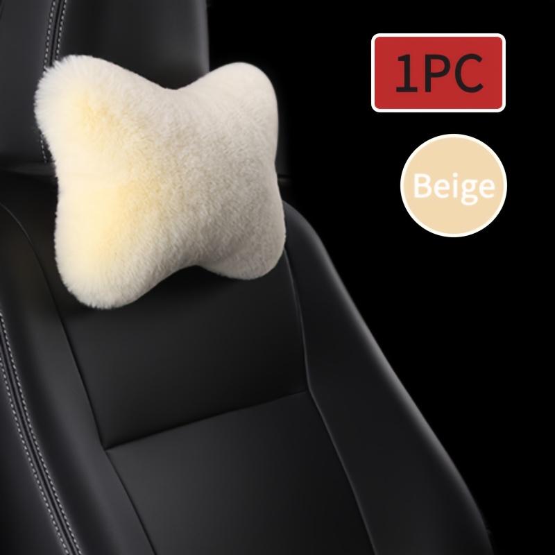 1pc Luxury Plush Car Headrest & Neck Pillow - Soft Foam-Filled with Black Cover, Adjustable Headrest for, SUVs, Trucks, Buses
1pc Luxury Plush Car Headrest & Neck Pillow - Soft Foam-Filled with Black Cover, Adjustable Headrest for, SUVs, Trucks, Buses