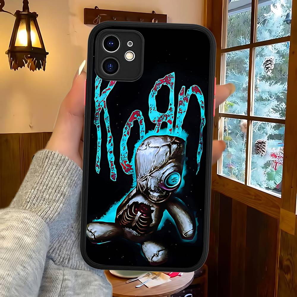 K-Korn Rock Band Matte Protective Case For IPhone 16 15 14 13 12 11 Pro Max X XS MAX Protection Case iphone 14pro max
K-Korn Rock Band Matte Protective Case For IPhone 16 15 14 13 12 11 Pro Max X XS MAX Protection Case iphone 14pro max