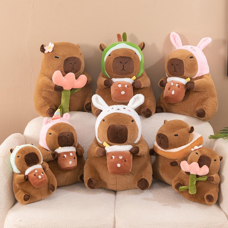 Capybara Plush Toy - Internet Celebrity Inspired, Cute and Perfect for Kids Birthdays 30 cm
Capybara Plush Toy - Internet Celebrity Inspired, Cute and Perfect for Kids Birthdays 30 cm