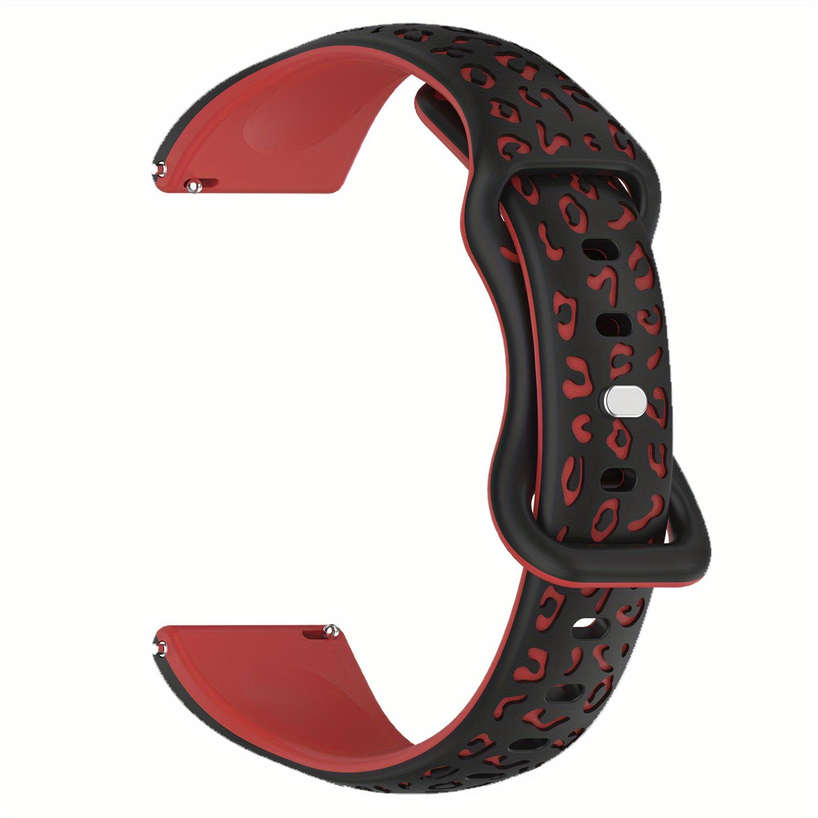 Ремешок с принтом леопарда 16/18/22 мм с гравировкой для Samsung Galaxy Active2 40/44 мм и Watch7, для Huawei GT5/4/3, тонкий, мягкий, регулируемый 16mm
Ремешок с принтом леопарда 16/18/22 мм с гравировкой для Samsung Galaxy Active2 40/44 мм и Watch7, для Huawei GT5/4/3, тонкий, мягкий, регулируемый 16mm