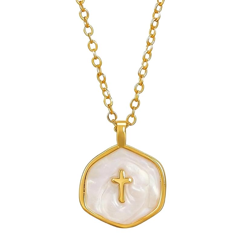 Elegant Colorful Enamel Drip Crosses Pendant Necklace Adjustable Alloy Chain For Women And Men белый
Elegant Colorful Enamel Drip Crosses Pendant Necklace Adjustable Alloy Chain For Women And Men белый