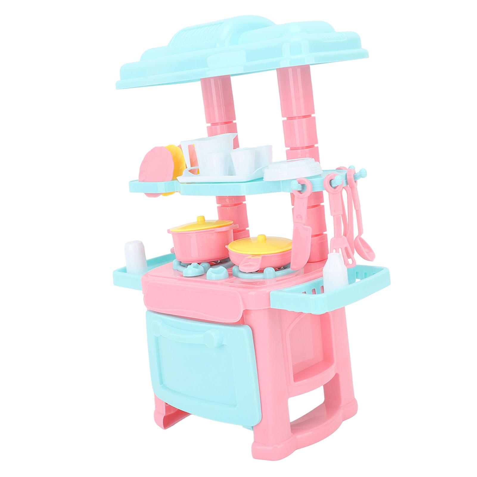 48 PCS Kitchen Toys Set Integrated Realistic Interesting Immersive Smooth Edges Interactive Play Kitchen Set for Pretend Play
48 PCS Kitchen Toys Set Integrated Realistic Interesting Immersive Smooth Edges Interactive Play Kitchen Set for Pretend Play