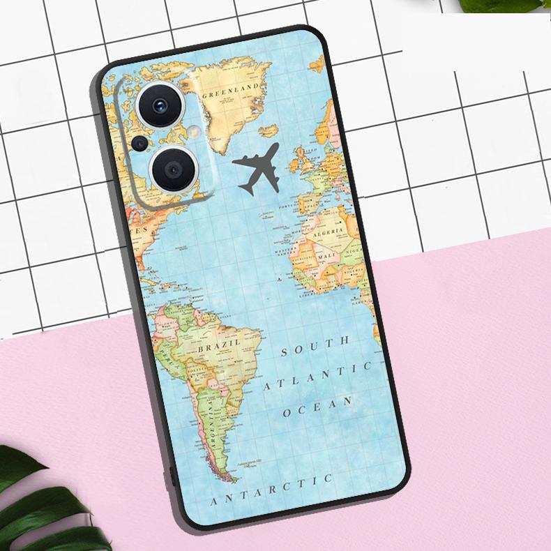 World Map Travel Case For OPPO Reno 13F 13 12 12F 11 11F 8T 7 8 10 Pro OPPO Find X8 Pro X6 X3 X5 Lite Cover OPPO Reno8 5G
World Map Travel Case For OPPO Reno 13F 13 12 12F 11 11F 8T 7 8 10 Pro OPPO Find X8 Pro X6 X3 X5 Lite Cover OPPO Reno8 5G
