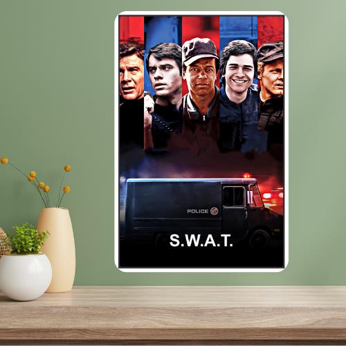 SWAT Classic TV Show Metal Poster Sign 20x30cm(7.8x11.8inch)
SWAT Classic TV Show Metal Poster Sign 20x30cm(7.8x11.8inch)