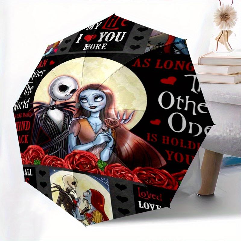 Rose Jack and Sally Automatic Opening and Closing Umbrella - Small Umbrella Suitable for Various Occasions, Portable 3-Fold Small Umbrella f
Rose Jack and Sally Automatic Opening and Closing Umbrella - Small Umbrella Suitable for Various Occasions, Portable 3-Fold Small Umbrella f