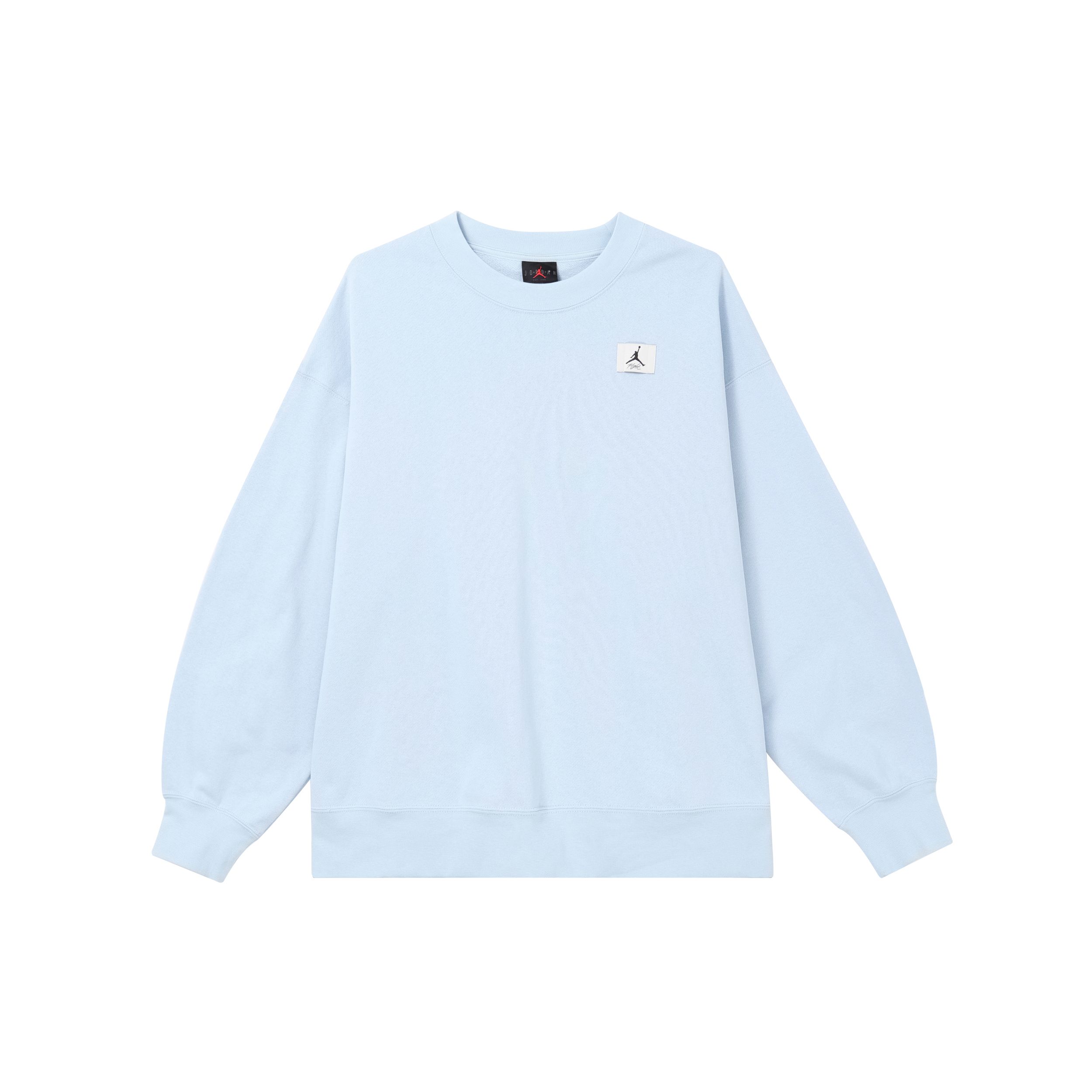 Jordan однотонный пуловер с нашивкой-логотипом, повседневный свободный свитшот с длинными рукавами на флисовой подкладке, женские топы, ледяной синий DQ4600-411 L
Jordan однотонный пуловер с нашивкой-логотипом, повседневный свободный свитшот с длинными рукавами на флисовой подкладке, женские топы, ледяной синий DQ4600-411 L