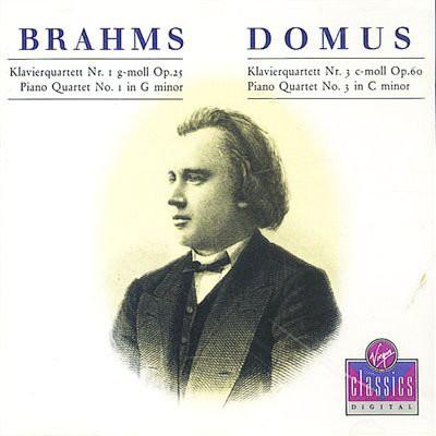 CD DOMUS - Brahms:Piano Qts. 1 & 3 VC7907092 Virgin Classics 1988 Europe Classical Used
CD DOMUS - Brahms:Piano Qts. 1 & 3 VC7907092 Virgin Classics 1988 Europe Classical Used