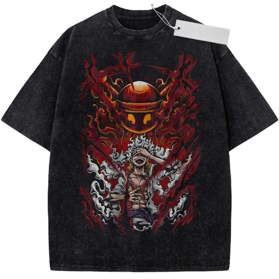 Unisex Washed Black Vintage T Shirt One Piece Roronoa Zoro Three Sword Style High Quality Fabric for Home Leisure Travel M
Unisex Washed Black Vintage T Shirt One Piece Roronoa Zoro Three Sword Style High Quality Fabric for Home Leisure Travel M