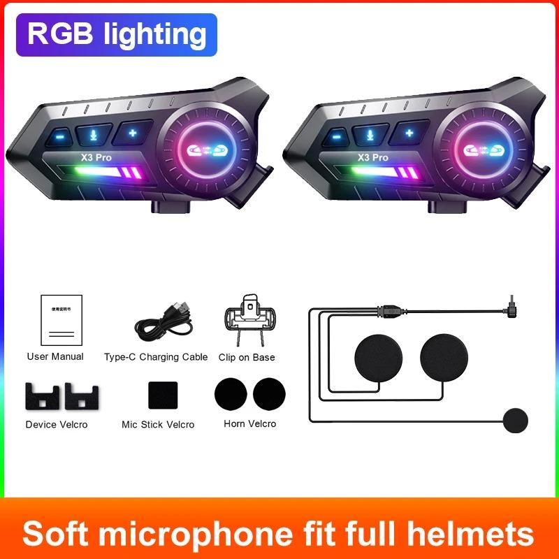 1/2pcs Y10 2x Bluetooth 5.3 Headset Helmet Intercom Hands-Free Call Motorcycle Interphone Waterproof 2000mAh Moto Interphone
1/2pcs Y10 2x Bluetooth 5.3 Headset Helmet Intercom Hands-Free Call Motorcycle Interphone Waterproof 2000mAh Moto Interphone