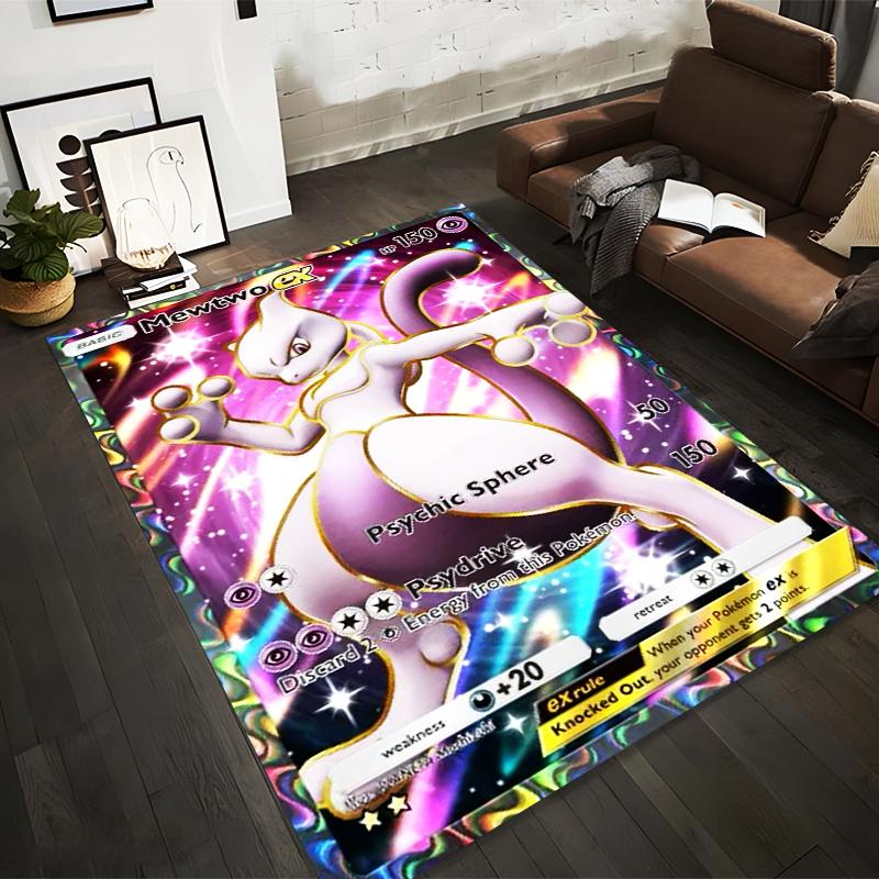 Mewtwo EX Pokemon-Themed Decorative Carpet with Vibrant Colors Suitable for use as an anti-slip for living room bedroom sofas 40x60cm( 15x23in )
Mewtwo EX Pokemon-Themed Decorative Carpet with Vibrant Colors Suitable for use as an anti-slip for living room bedroom sofas 40x60cm( 15x23in )