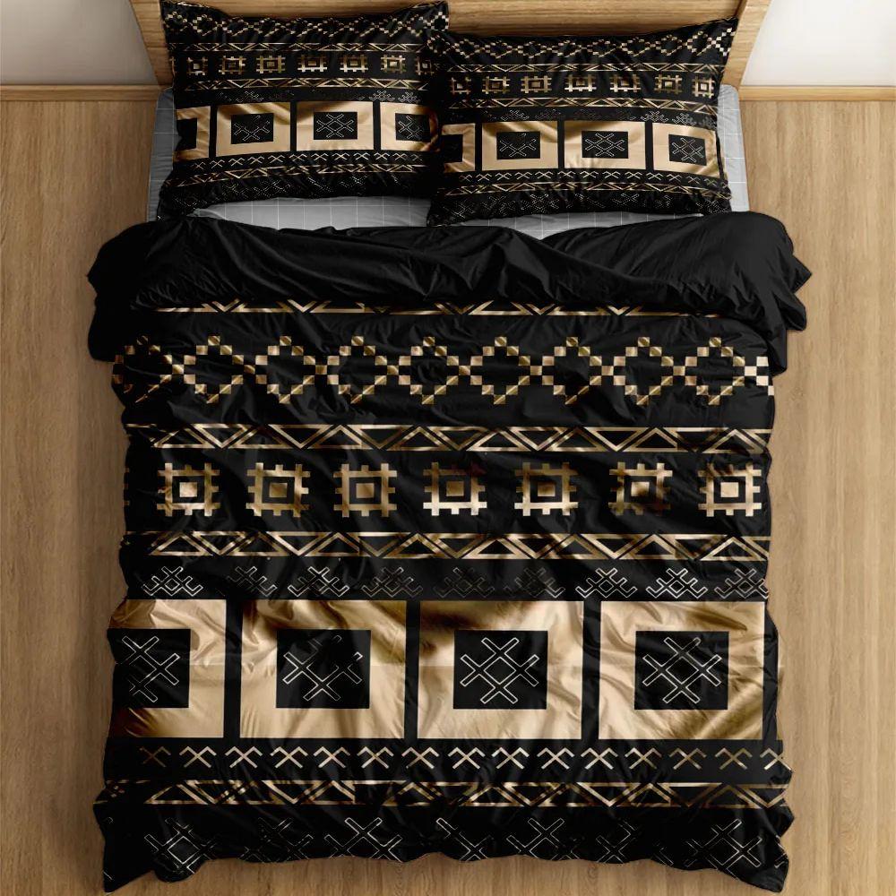 20250311B0 Латвийские Традиционные Языческие Символы Удачи Комплект Пододеяльника Король Королева Двуспальный Полный Полуторный Односпальный Размер Комплект Постельного Белья 140x200cm