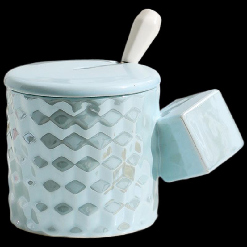 Shangqi Electroplated Rubik s Cube Ceramic Mug
Shangqi Electroplated Rubik s Cube Ceramic Mug