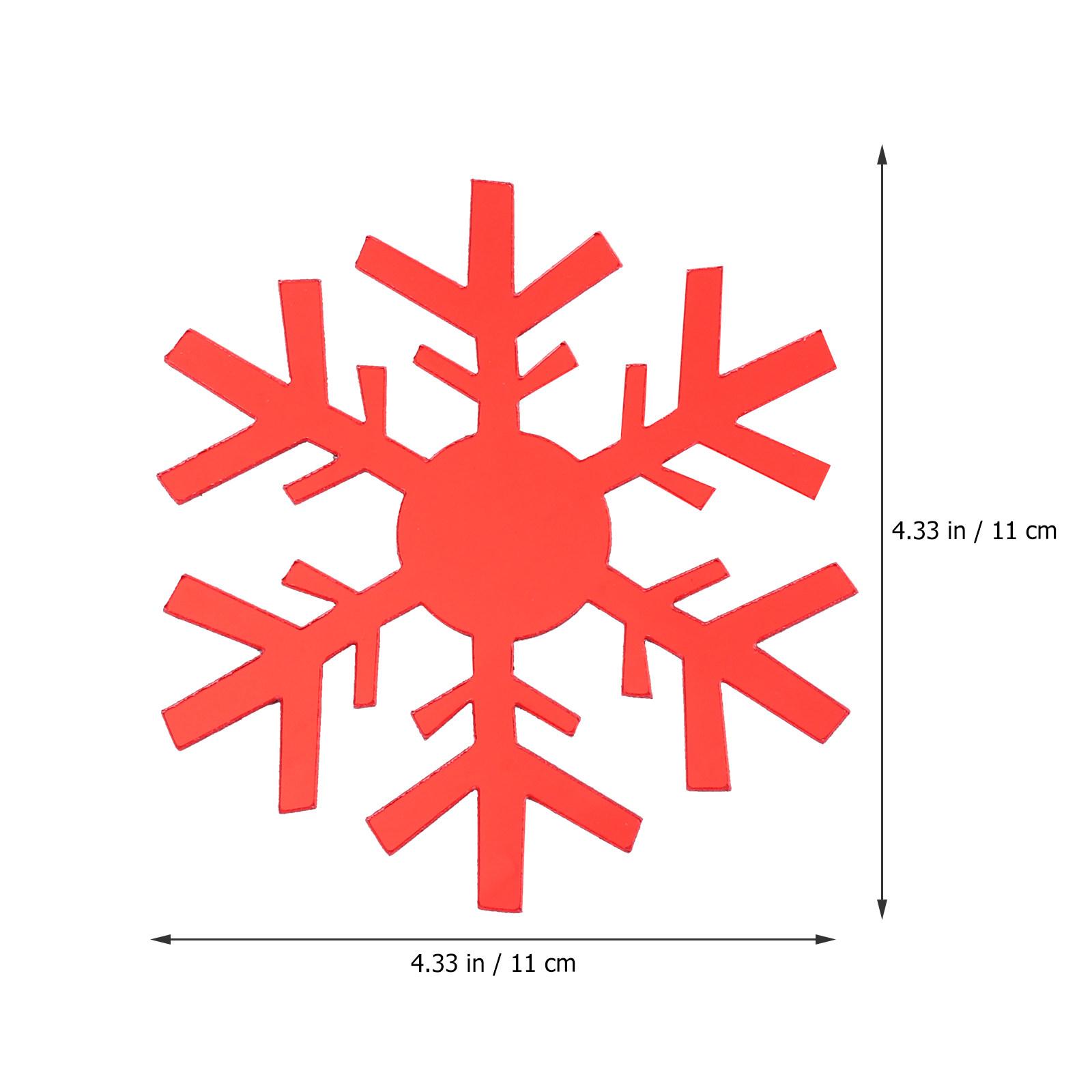 15Pcs Snowflake Christmas Wall Sticker Mirror Surface Decorative Decal for Windows Doors Walls Glass Smooth Clean Dry Surfaces красный
15Pcs Snowflake Christmas Wall Sticker Mirror Surface Decorative Decal for Windows Doors Walls Glass Smooth Clean Dry Surfaces красный
