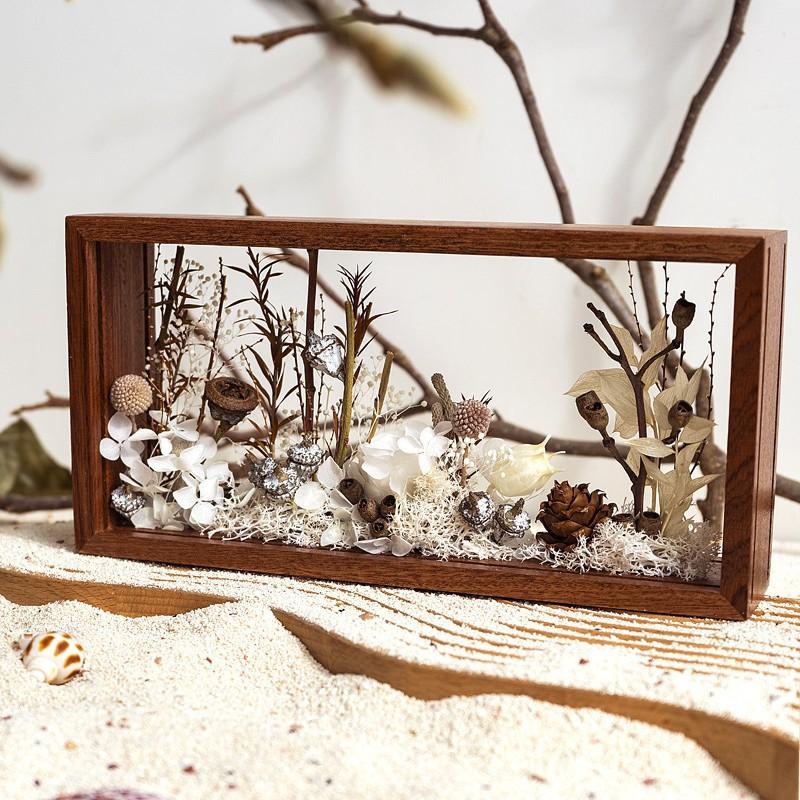 DIY Dried Flower Solid Wood Photo Frame Decoration Countertop Decoration Rectangular Photo Frame Decoration Wedding Ornament
DIY Dried Flower Solid Wood Photo Frame Decoration Countertop Decoration Rectangular Photo Frame Decoration Wedding Ornament