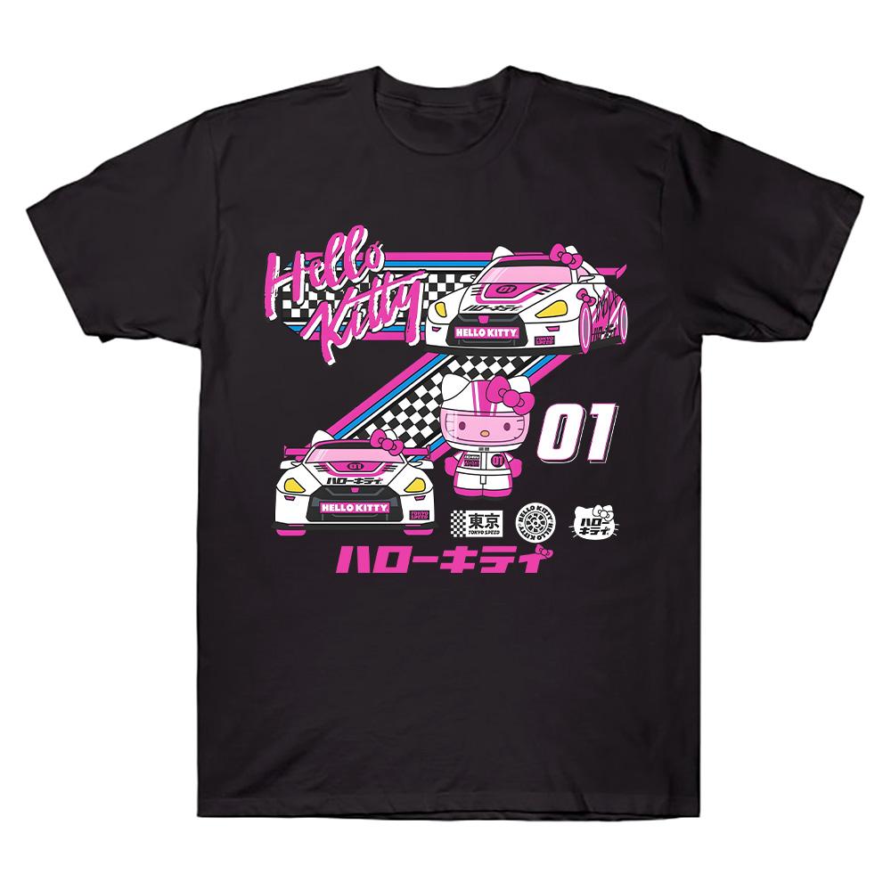 Sanrio Kitty Racing Short Sleeve Graphic T Shirts Unisex Casual Cotton Comfortable Top Summer Trendy Breathable Tees XS чёрный
Sanrio Kitty Racing Short Sleeve Graphic T Shirts Unisex Casual Cotton Comfortable Top Summer Trendy Breathable Tees XS чёрный