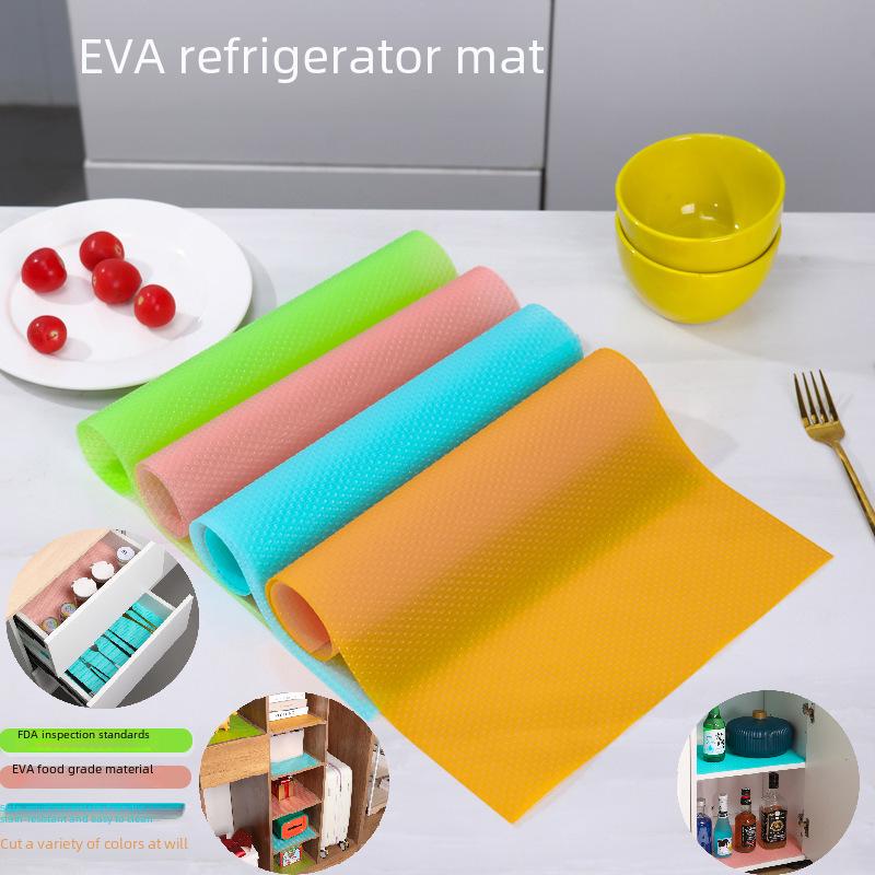 EVA Refrigerator Mats: Anti-Oil, Cuttable, Easy-Clean Cabinet Liners, Heat-Resistant Coasters. 1 piece (45x29CM)
EVA Refrigerator Mats: Anti-Oil, Cuttable, Easy-Clean Cabinet Liners, Heat-Resistant Coasters. 1 piece (45x29CM)
