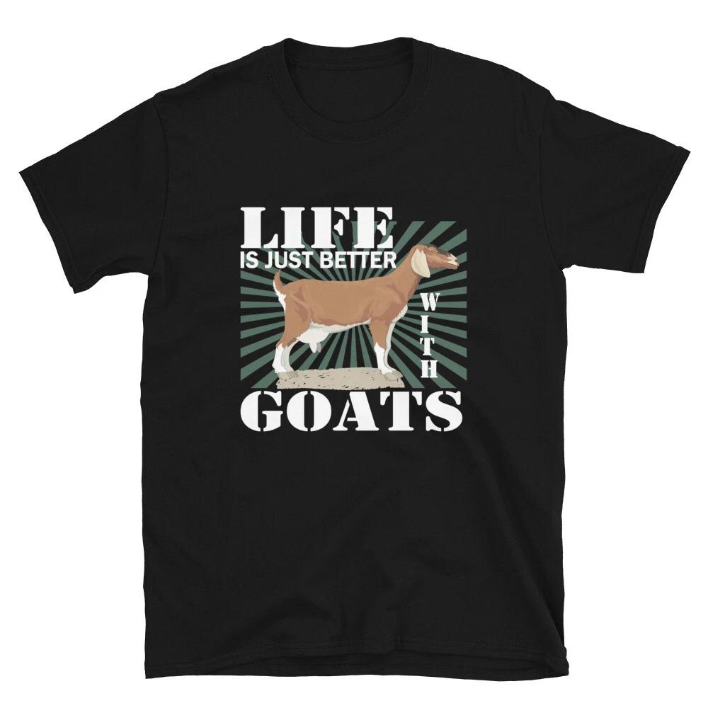 Life Is Better With Goats Funny Goat Classic Fit T-Shirt L
Life Is Better With Goats Funny Goat Classic Fit T-Shirt L