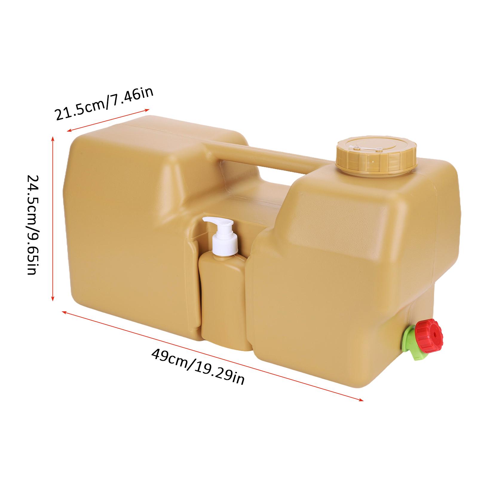 20L No Leakage Camping Bucket W/ Spigot and Hand Sanitizer Bottle Water Dispenser for Hiking Picnic Vehicle Outdoor Hurricane бежевий
20L No Leakage Camping Bucket W/ Spigot and Hand Sanitizer Bottle Water Dispenser for Hiking Picnic Vehicle Outdoor Hurricane бежевий