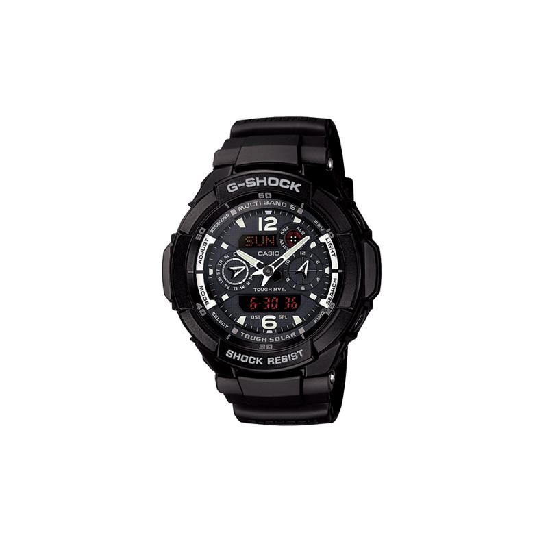 Casio G-SHOCKG-SHOCK series fashionable classic solar powered six-station radio wave waterproof and shockproof solar quartz movement GW-3500BB-1A чорний
Casio G-SHOCKG-SHOCK series fashionable classic solar powered six-station radio wave waterproof and shockproof solar quartz movement GW-3500BB-1A чорний