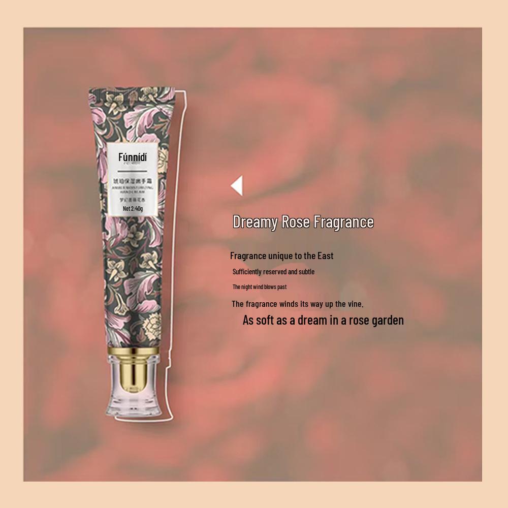 Зволожуючий крем для рук Fünidi Amber Rose - Зволоження та пом якшення шкіри.
Зволожуючий крем для рук Fünidi Amber Rose - Зволоження та пом якшення шкіри.