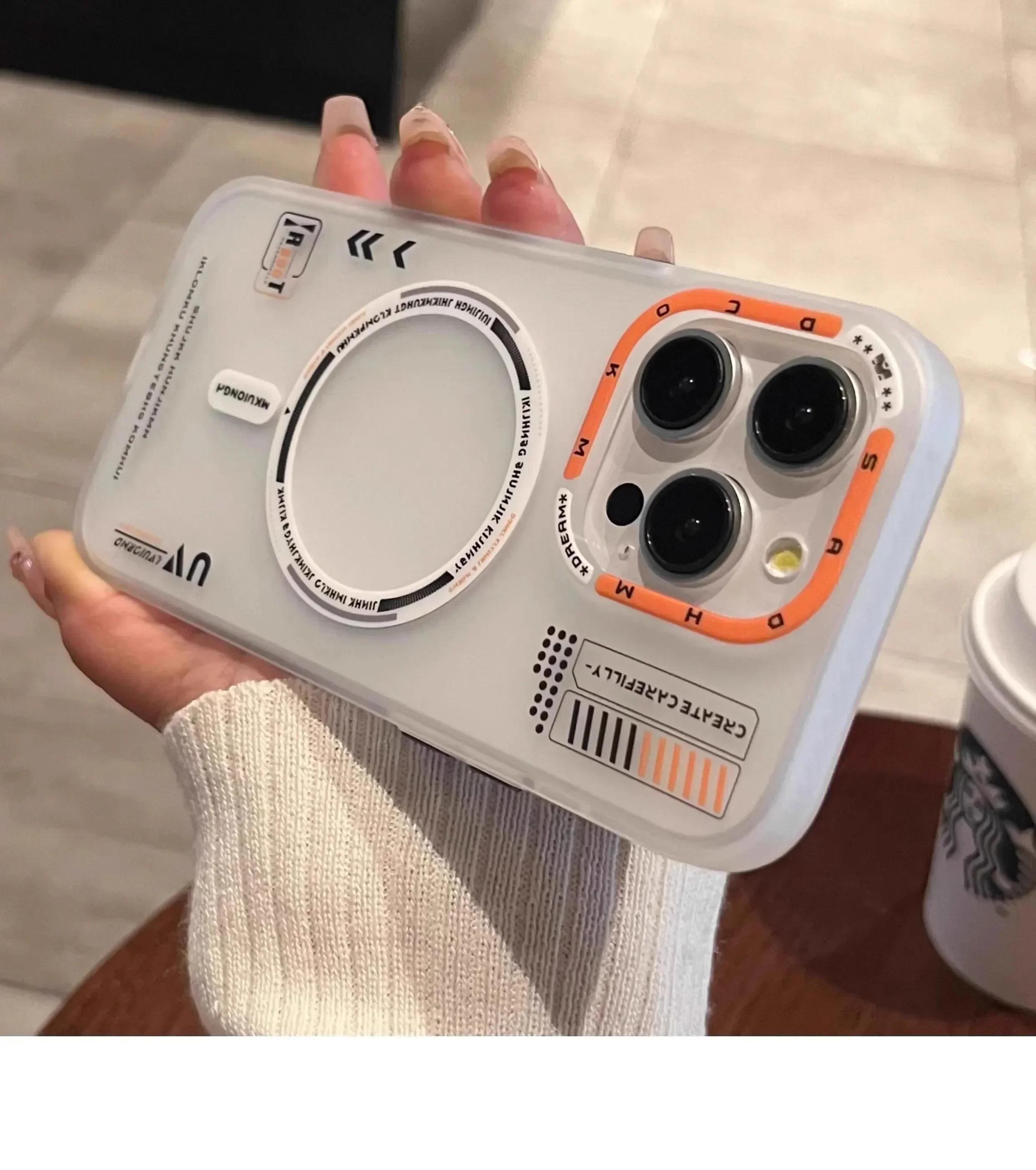 Матовый магнитный чехол для iPhone 16/15/14/13/12 Pro Max - Чехол для беспроводной зарядки Magsafe с матовой задней панелью и металлическим ободком для объектива for iPhone 15 Pro
Матовый магнитный чехол для iPhone 16/15/14/13/12 Pro Max - Чехол для беспроводной зарядки Magsafe с матовой задней панелью и металлическим ободком для объектива for iPhone 15 Pro