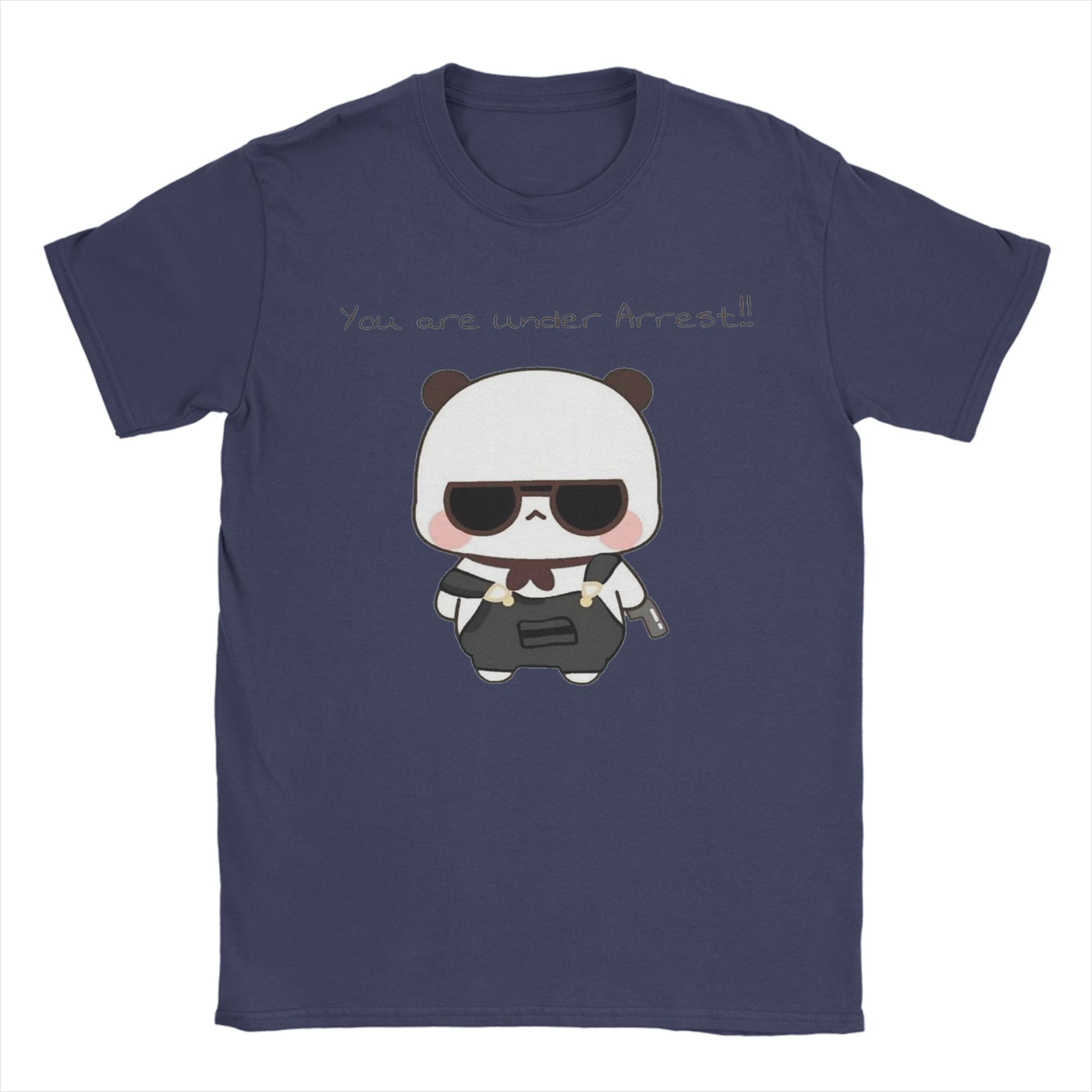 Mens Cute Bubu You Are Under Arrest T Shirts Dudu Cotton Tops Leisure Short Sleeve Crewneck Tees Plus Size TShirts 4XL
Mens Cute Bubu You Are Under Arrest T Shirts Dudu Cotton Tops Leisure Short Sleeve Crewneck Tees Plus Size TShirts 4XL