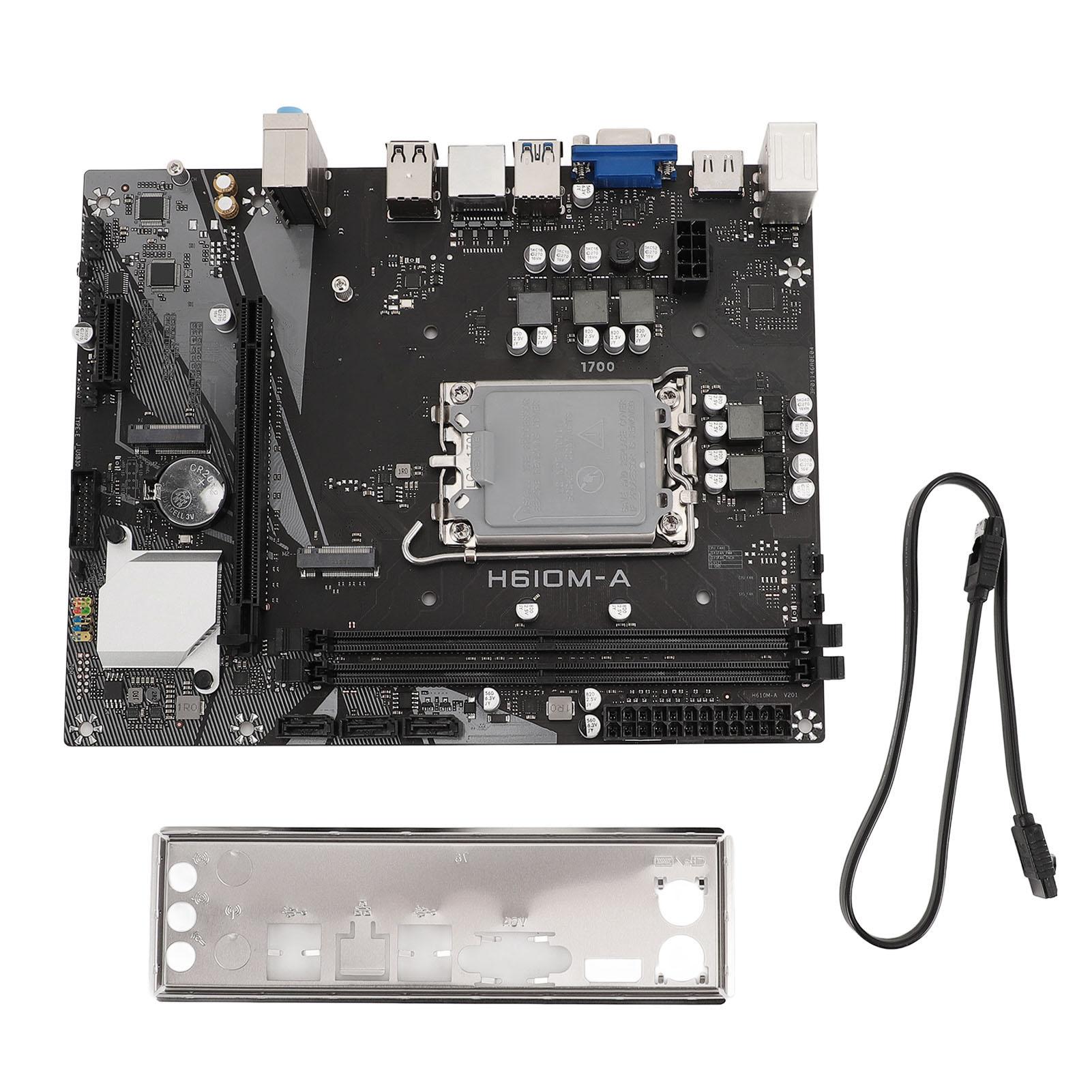 H610M‑A Mining Motherboard DDR4 Memory Support for LGA1700 12 13 14 Generation CPU M.2 NVME USB3.0
H610M‑A Mining Motherboard DDR4 Memory Support for LGA1700 12 13 14 Generation CPU M.2 NVME USB3.0
