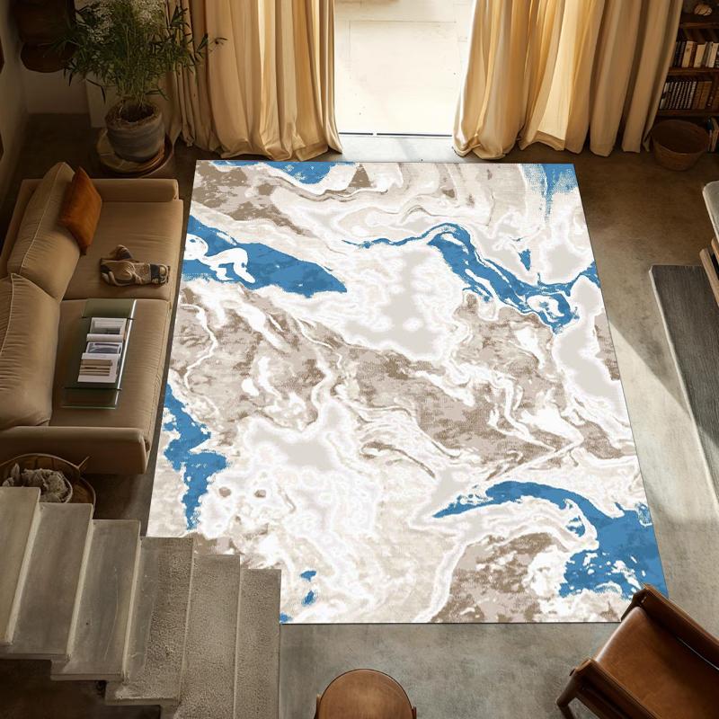 Marble Fluid Area Rug Modern Abstract Print Washable Non-Slip Carpet Floormat for KidsRoom Bedroom Minimalist Nordic Style 40x60CM
Marble Fluid Area Rug Modern Abstract Print Washable Non-Slip Carpet Floormat for KidsRoom Bedroom Minimalist Nordic Style 40x60CM
