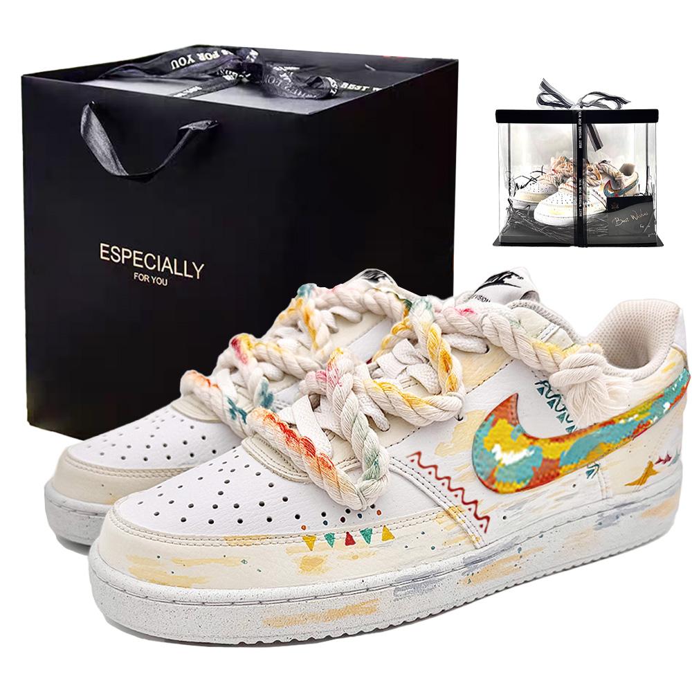 Nike Court Vision 1 Clash Of Clans, Box Abrasion Resistant Low top Skateboard Shoes Men s White Yellow DH2987-101(Team307-) 38.5
Nike Court Vision 1 Clash Of Clans, Box Abrasion Resistant Low top Skateboard Shoes Men s White Yellow DH2987-101(Team307-) 38.5