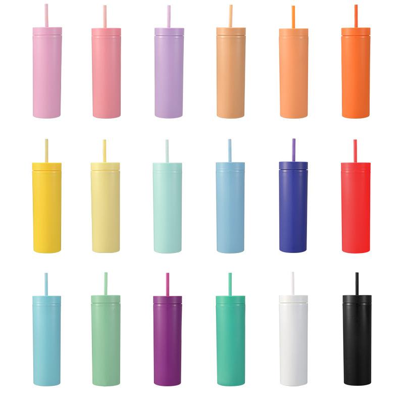 Outdoor Sports Straight Frosted Water Cap 16Oz Straw Double Plastic Cup Sports Water Cup
Outdoor Sports Straight Frosted Water Cap 16Oz Straw Double Plastic Cup Sports Water Cup