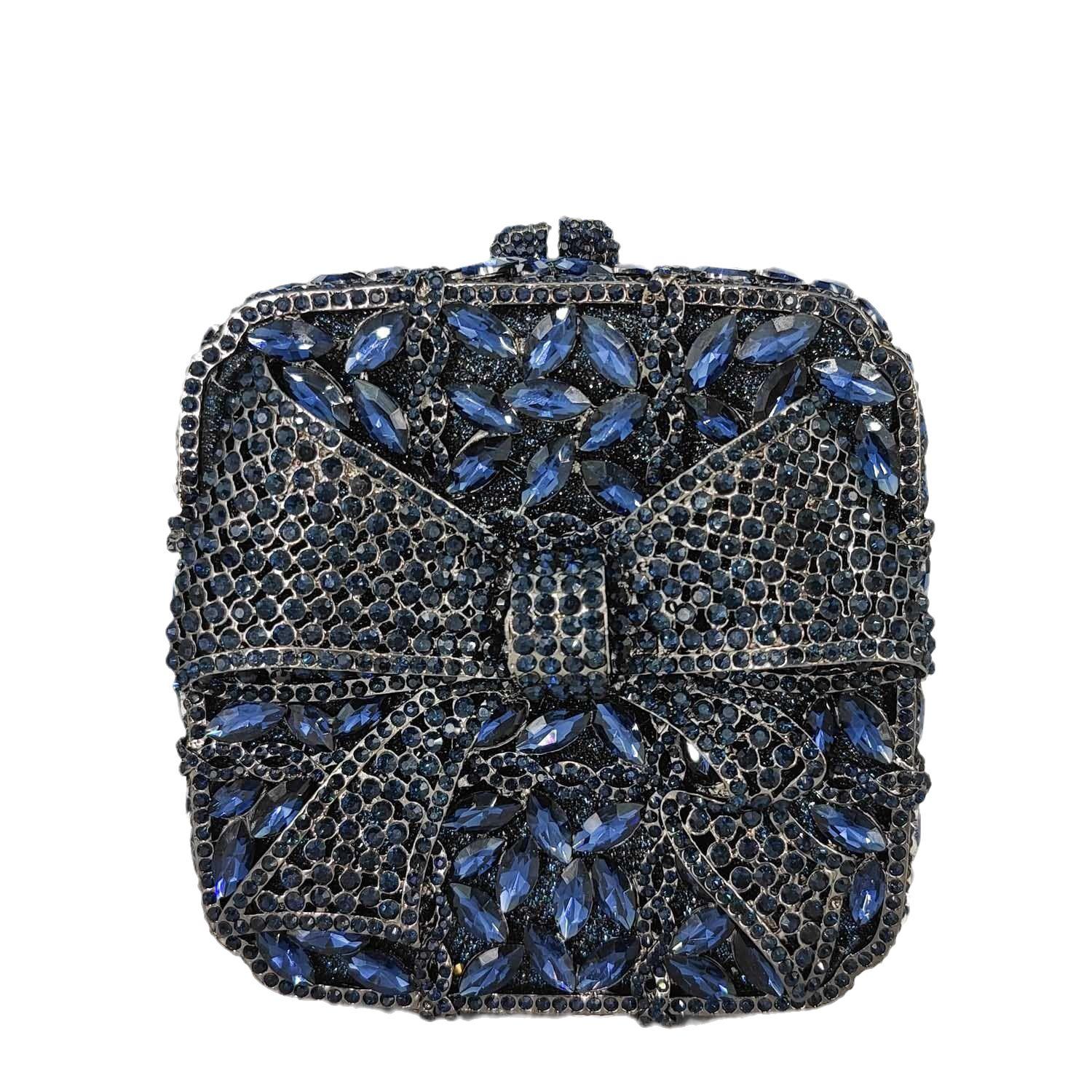 Boutique De FGG Elegant Women Crystal Box Clutch With Bows Evening Bags Fashion Party Dinner Rhinestone Handbags and Purses Super Mini Size
Boutique De FGG Elegant Women Crystal Box Clutch With Bows Evening Bags Fashion Party Dinner Rhinestone Handbags and Purses Super Mini Size