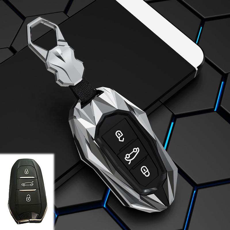 New Zinc Alloy Car Key Case Cover Shell for Peugeot 208 307 308 408 508 2008 3008 4008 5008 For Citroen C4 C3 C6 CACTUS Keychain
New Zinc Alloy Car Key Case Cover Shell for Peugeot 208 307 308 408 508 2008 3008 4008 5008 For Citroen C4 C3 C6 CACTUS Keychain
